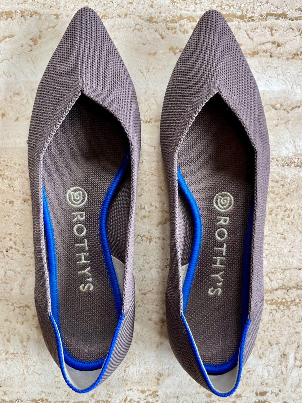 Rothy’s • The Point Flats • Mink Brown (Retired) • Size 8 - Picture 5 of 7